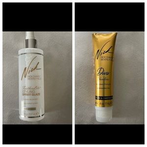 New. Never opened. Nick Chavez pomade and feather style glaze